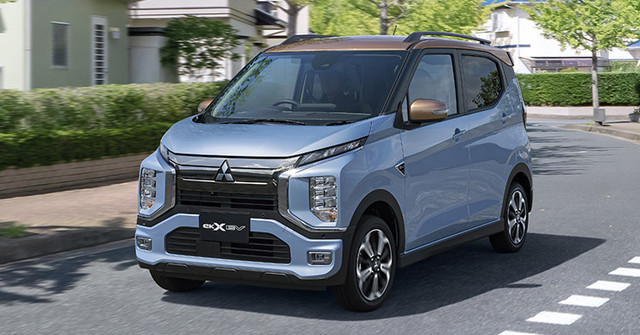 Mobil listrik mungil Mitsubishi eK X EV. Foto: Mitsubishi Motors