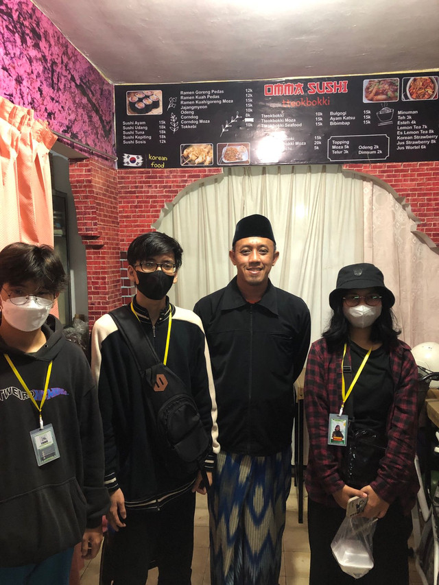 Omma Sushi, Salah satu Restoran Kuliner Jepang di Jl Lawu - Dokumentasi Pribadi
