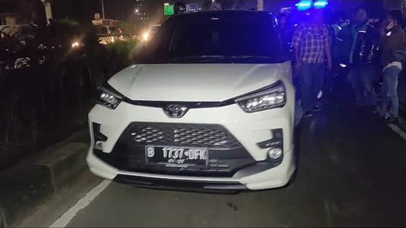 Kendaraan yang mengalami kecelakaan beruntun di Jalan MT Haryono, Pancoran, Jakarta Selatan, Rabu (25/5/2022). Foto: Dok. Istimewa
