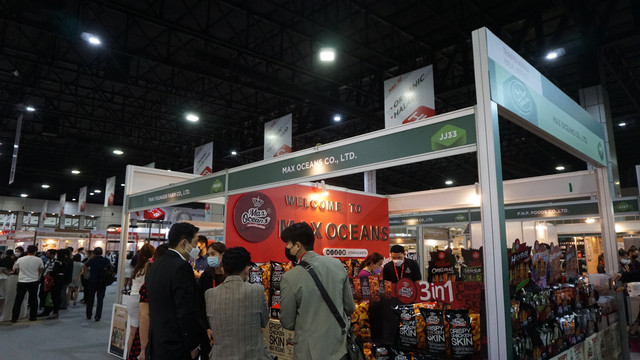 Acara pameran Thaifex Anuga Asia 2022 di Thailand, Bangkok.
 Foto: Nurlaela/kumparan