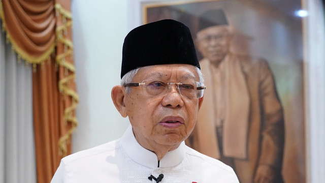 Wakil Presiden Ma'ruf Amin. Foto: KIP