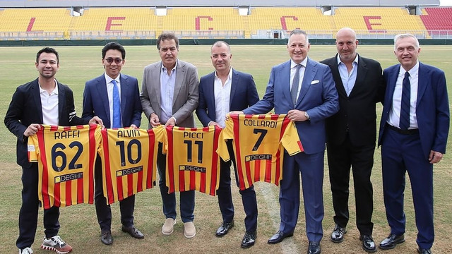 Klub sepak bola Italia, U.S. Lecce. Foto: Instagram/@uslecce