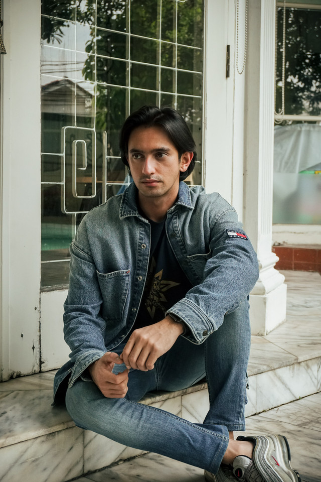 Omar Daniel, aktor film Satria Dewa: Gatotkaca. Foto: Jamal Ramadhan/kumparan