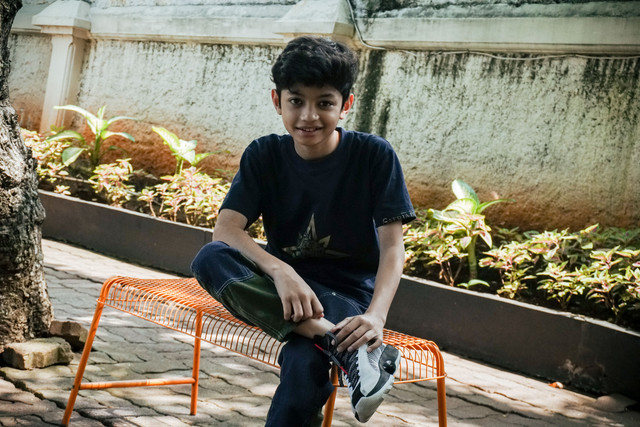 Ali Fikry, aktor di film Satria Dewa: Gatotkaca. Foto: Jamal Ramadhan/kumparan