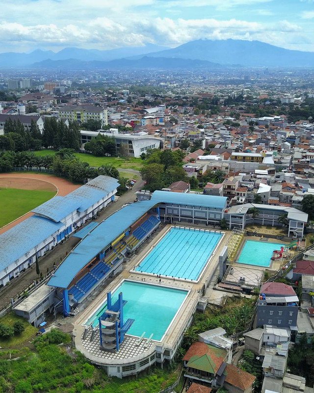 Fasilitas Pusat Olahraga Universitas Pendidikan Indonesia di Bandung, Jawa Barat. Foto: Instagram/@uptpusatolahragaupi