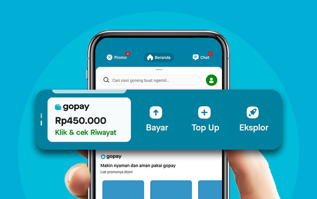 Ilustrasi GoPay. Foto: Gojek. 