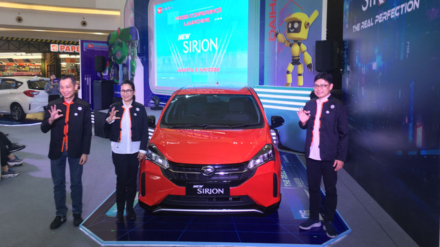 PR Astra Daihatsu Motor meluncurkan New Daihatsu Sirion dengan dua tipe R dan X di Serpong (2/6). Foto: Sena Pratama/kumparan