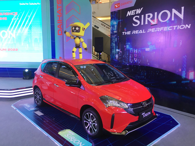 Mobil baru Daihatsu Sirion facelift. Foto: Sena Pratama/kumparan