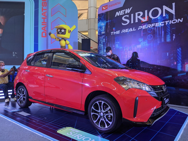Wujud new Daihatsu Sirion tipe R. Foto: Sena Pratama/kumparanOTO