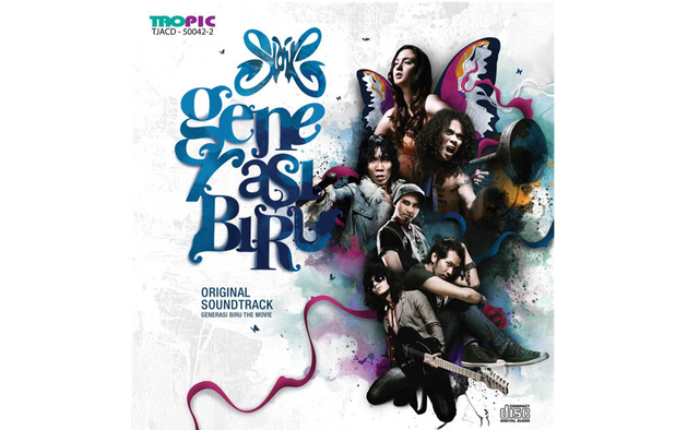 Ilustrasi sampul album Generasi Biru oleh Slank. Foto: Spotify