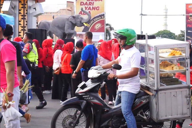 Car Free Day di Kota Bandar Lampung, 15 Maret 2020 | Foto: Roza Hariqo/Lampung Geh