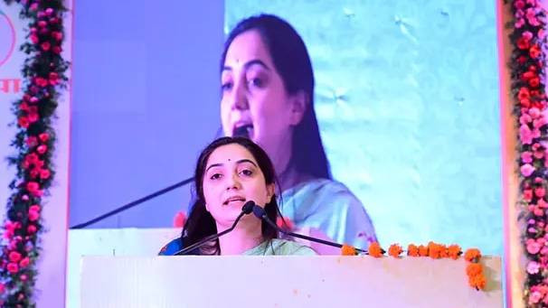 Juru bicara Partai Bharatiya Janata Party (BJP) India, Nupur Sharma. Foto: Twitter