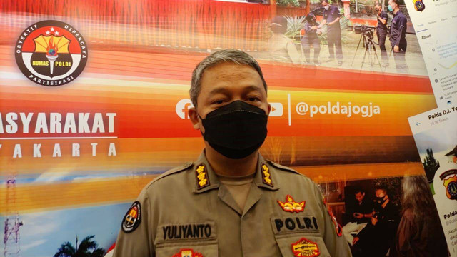 Kabid Humas Polda DIY Kombes Pol Yuliyanto di Polda DIY, Senin (6/6/2022). Foto: Arfiansyah Panji Purnandaru/kumparan