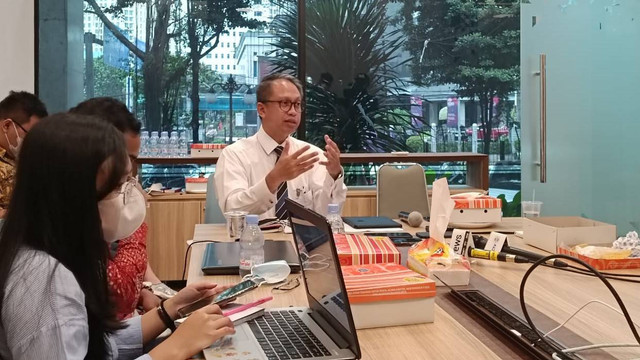 Deputi Bidang Koordinasi Kerja Sama Ekonomi Internasional Kementerian Koordinator Bidang Perekonomian, Edi Prio Pambudi. Foto: Akbar Maulana/kumparan