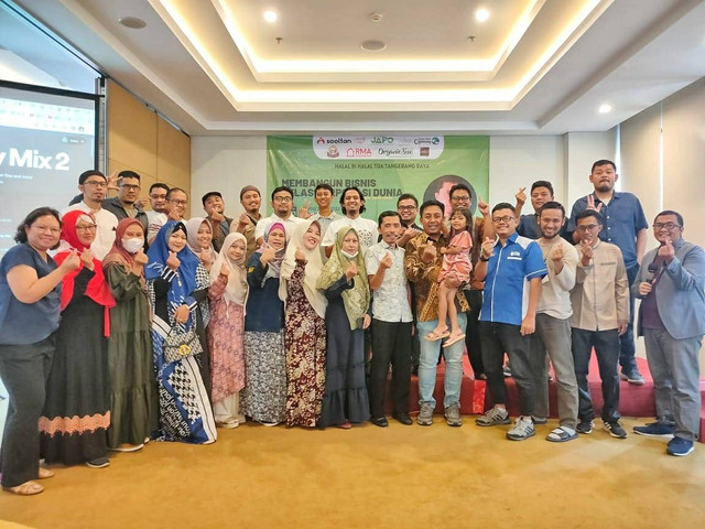 Silaturahmi dan Halal Bihalal anggota TDA Tangerang Raya. dok
