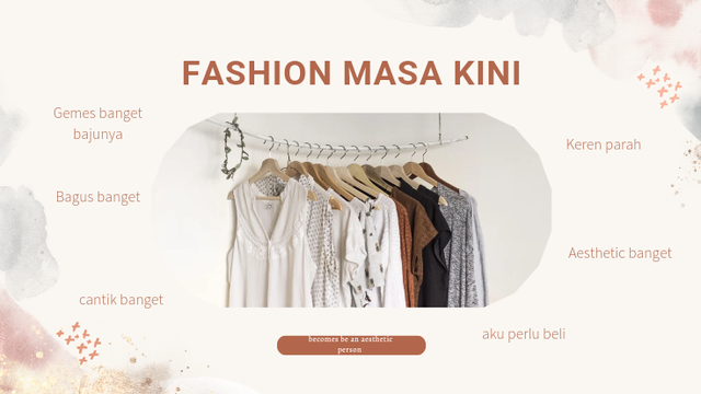 Fashion zaman sekarang sangat beragam membuat daya beli juga meningkat. Editing dan foto from Canva