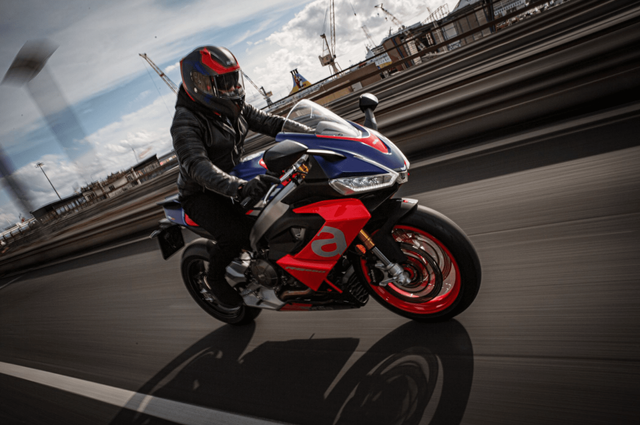 Aprilia RS 660 yang resmi mengaspal di Indonesia Foto: dok. Piaggio Indonesia