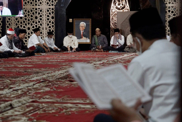 Ilustrasi tahlilan. Foto: Iqbal Firdaus/kumparan