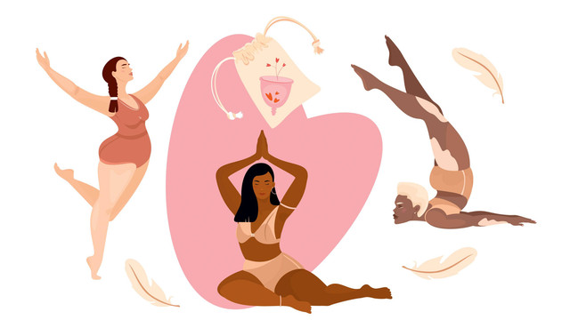 Menstrual cup jadi alternatif ramah lingkungan. Foto: AKSAMIT/Shutterstock