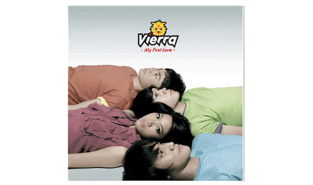 Ilustrasi sampul album My First Love oleh Vierra. Foto: YouTube/Musica Studios