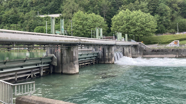 Lokasi ditemukannya jenazah Emmeril Kahn Mumtadz atau Eril di Bendungan Engehalde, Bern, Swiss, Kamis (9/6/2022). Foto: Daniel Chrisendo/kumparan
