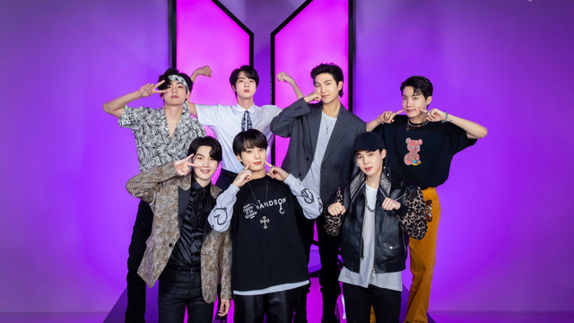Grup musik BTS. Foto: Twitter.com/bts_bighit