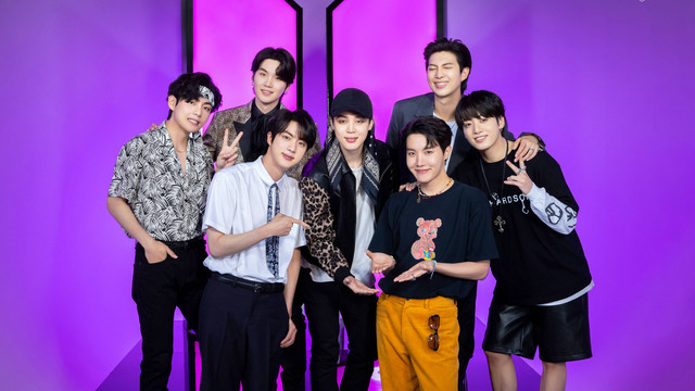 Grup musik BTS. Foto: Twitter.com/bts_bighit