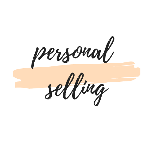 Ilustrasi teks Pesonal Selling dalam bisnis, Sumber foto : Edit Canva