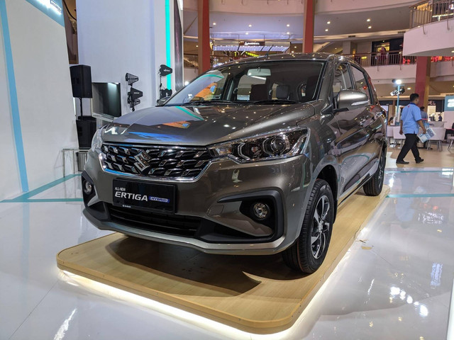 PT Suzuki Indomobil Sales meluncurkan Suzuki Ertiga Hybrid (10/6/2022). Foto: Sena Pratama kumparanOTO
