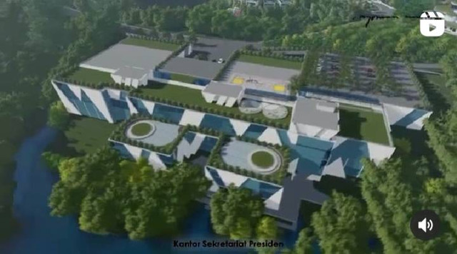 Desain final IKN Nusantara. Foto: Dok. Nyoman Nuarta