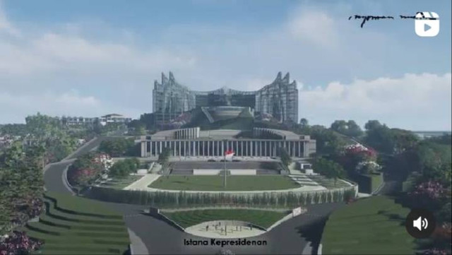 Desain final IKN Nusantara. Foto: Dok. Nyoman Nuarta