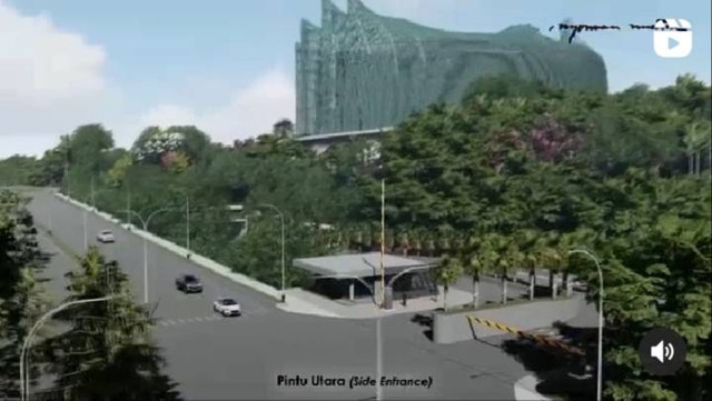 Desain final IKN Nusantara. Foto: Dok. Nyoman Nuarta