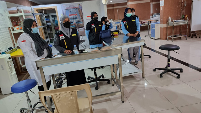 Klinik Kesehatan Haji Indonesia (KKHI) di Makkah. Foto: Muhammad Iqbal/kumparan