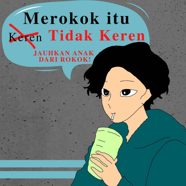 Jauhkan Anak Dari Rokok. Source: Penulis