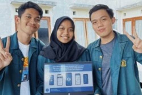 Tiga mahasiswa teknik sipil ITB juara 2 Civil National Expo 2022.
 Foto: itb.ac.id