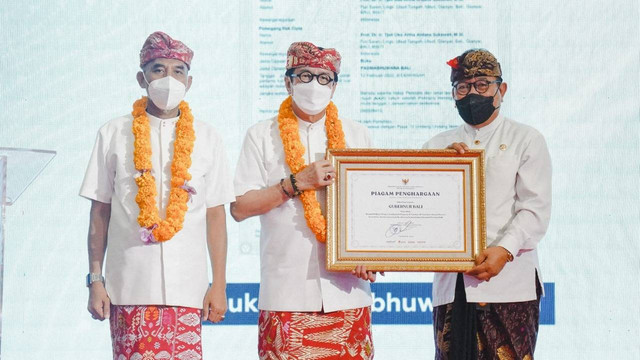 Kekayaan Intelektual Komunal (KIK) untuk Bali di Museum Puri Lukisan, Ubud, Bali, Selasa (14/6/2022). Foto: DJKI Kemenkumham