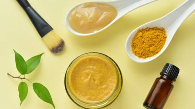 Ilustrasi masker kunyit Foto: dok.shutterstock