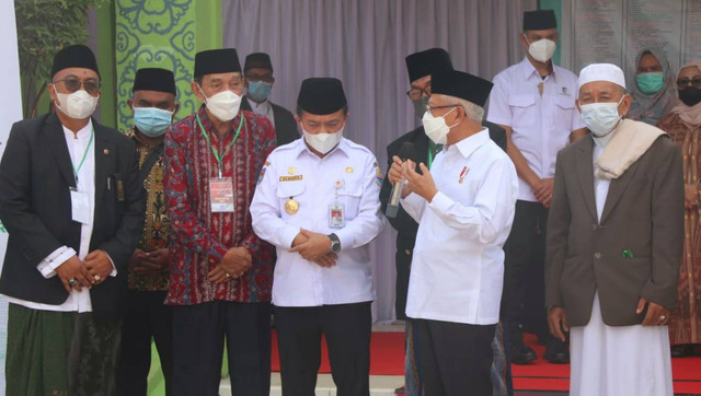 Wapres RI, Ma’ruf Amin kunjungi beberapa titik di Provinsi Jambi. Foto: Diskominfo Provinsi Jambi