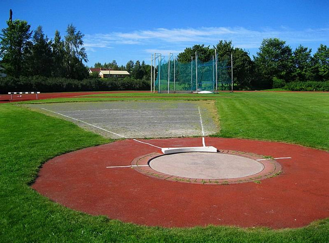 Ilustrasi kuran lapangan tolak peluru. Foto: wikipedia