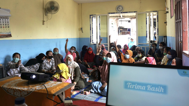 Antusiasme peserta bertanya mengenai materi terkait. Foto: sumber pribadi