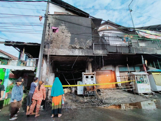 SPBU Mini di Sidoarjo Terbakar, Ibu dan Anak Tewas