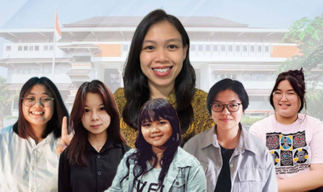 5 Mahasiswa UAJY yang membuat salep daun jamblang untuk atasi masalah jerawat. Foto: istimewa