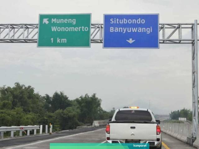 Ilustrasi jalan tol Surabaya-Banyuwangi. Foto: Dok. Kementerian PUPR