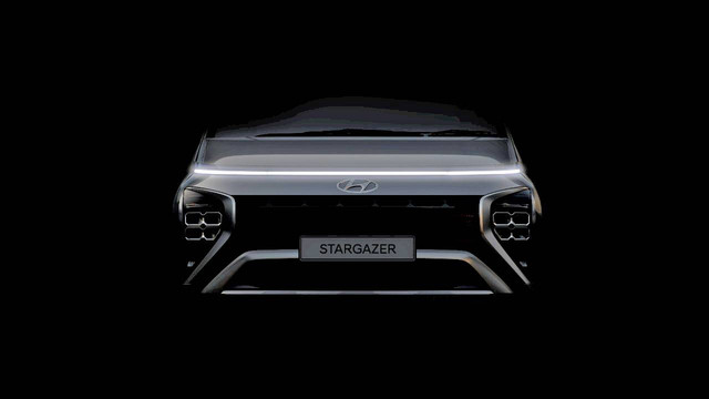 Teaser MPV Hyundai Stargazer. Foto: Hyundai Indonesia