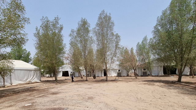 Suasana di Arafah. Foto: Muhammad Iqbal/kumparan
