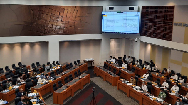 Rapat Banggar DPR RI, Senin (20/7). Foto: Ave Airiza Gunanto/kumparan