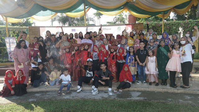 Peringatan Hari Pengungsi Sedunia di Medan. Foto: Yayasan Geutanyoe  