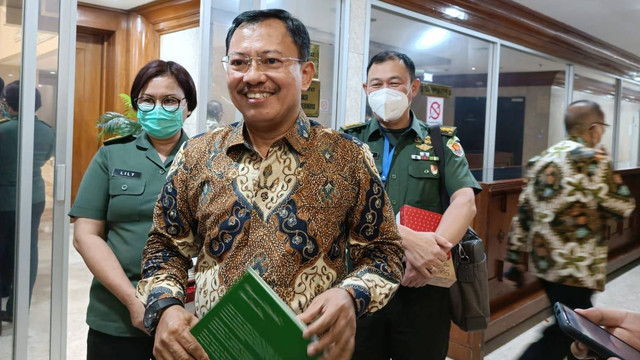 Terawan Agus Putranto di Gedung DPR RI, Senin (20/6/2022). Foto: Ainun Nabila/kumparan