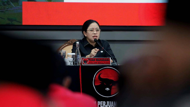 Puan Maharani di Rakernas PDIP. Foto: PDIP