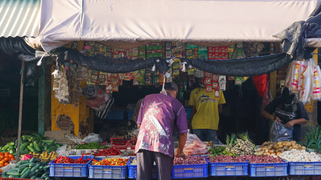 am Buka Pasar Kreneng, Foto: Unsplash/Narendra Dinata